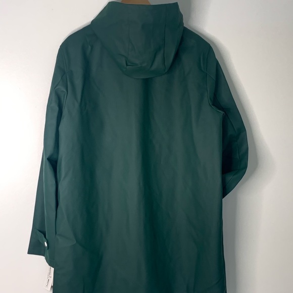 DKNY Waterproof trench coat 🧥 Green L - Picture 2 of 9